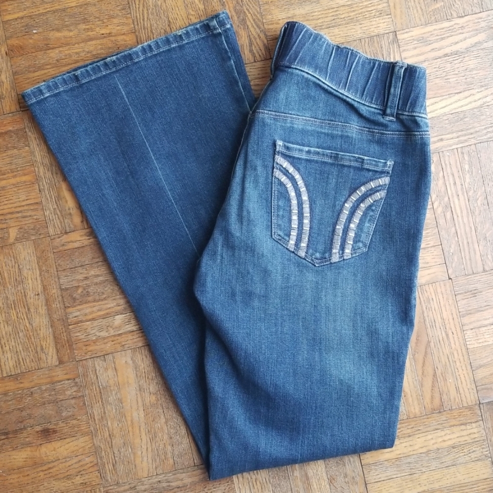 Maternity Sz 2 Denim Pocket Detailing VGUC - Picture 1 of 6